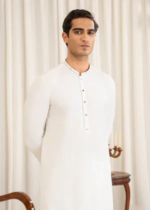 Shan e Eid by Buraq Online Mens Pret Solids Wash N Wear 2 Piece Suit Muslih - Casual Collection