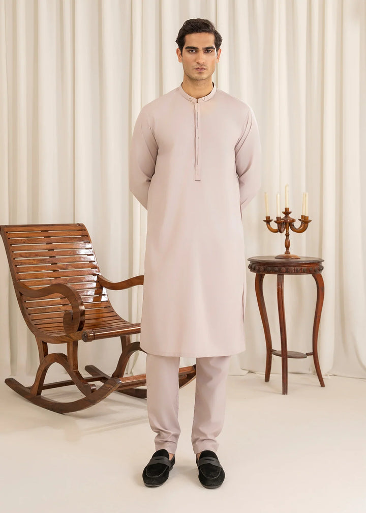 Shan e Eid by Buraq Online Mens Pret Solids Wash N Wear 2 Piece Suit Rafee - Casual Collection