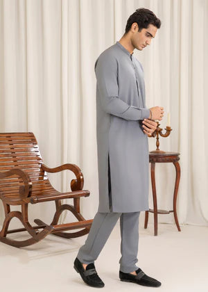 Shan e Eid by Buraq Online Mens Pret Solids Wash N Wear 2 Piece Suit Mumin - Casual Collection