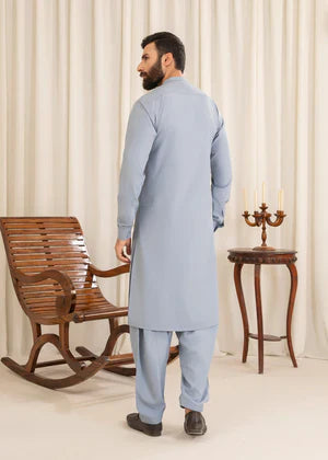 Shan e Eid by Buraq Online Mens Pret Solids Wash N Wear 2 Piece Suit Minhaaj - Casual Collection