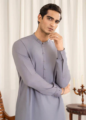 Shan e Eid by Buraq Online Mens Pret Solids Wash N Wear 2 Piece Suit Marwan - Casual Collection