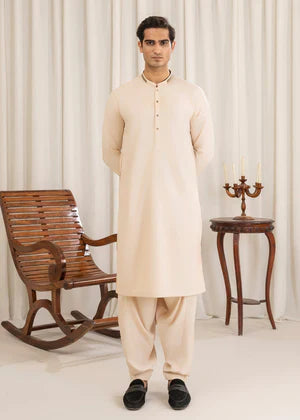 Shan e Eid by Buraq Online Mens Pret Solids Wash N Wear 2 Piece Suit Nuh - Casual Collection