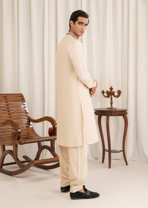 Shan e Eid by Buraq Online Mens Pret Solids Wash N Wear 2 Piece Suit Nuh - Casual Collection