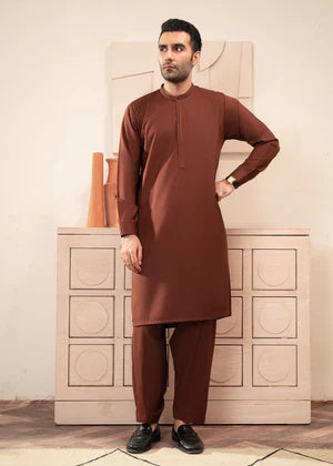 Zarif by Buraq Online Mens Pret Solids Wash N Wear 2 Piece Suit Aftab - Casual Collection