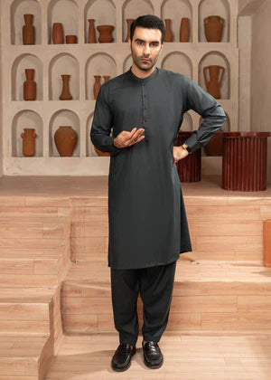 Zarif by Buraq Online Mens Pret Solids Wash N Wear 2 Piece Suit Sultan-e-Misaq - Casual Collection