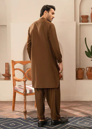 Zarif by Buraq Online Mens Pret Solids Wash N Wear 2 Piece Suit Hunar - Casual Collection