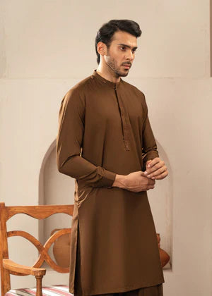 Zarif by Buraq Online Mens Pret Solids Wash N Wear 2 Piece Suit Hunar - Casual Collection