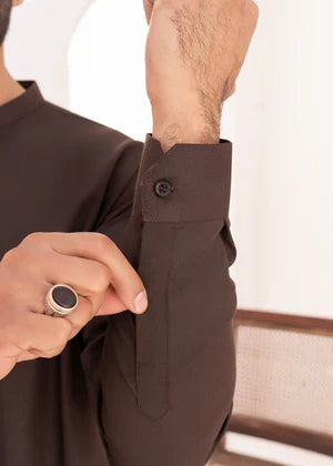 Junoon by Buraq Online Mens Pret Solids Wash N Wear 2 Piece Suit Faaris - Casual Collection