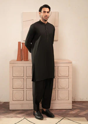 Junoon by Buraq Online Mens Pret Solids Wash N Wear 2 Piece Suit Elhan - Casual Collection