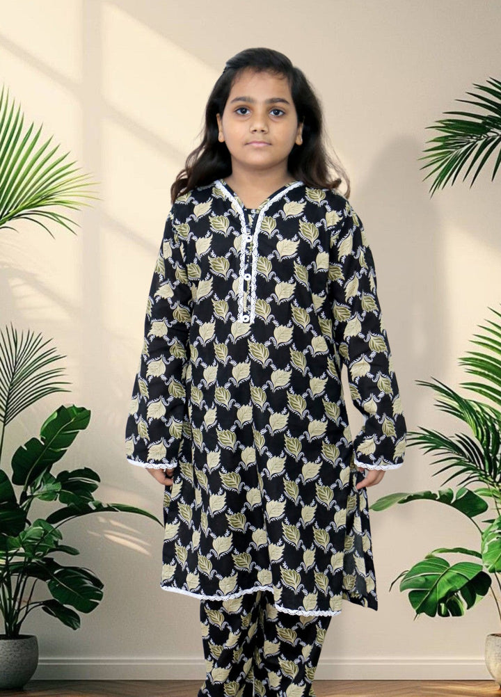 Stitching Cotton Girls Pret Printed 2 Piece Cambric Suit SC25SP-D-04 - Summer Collection