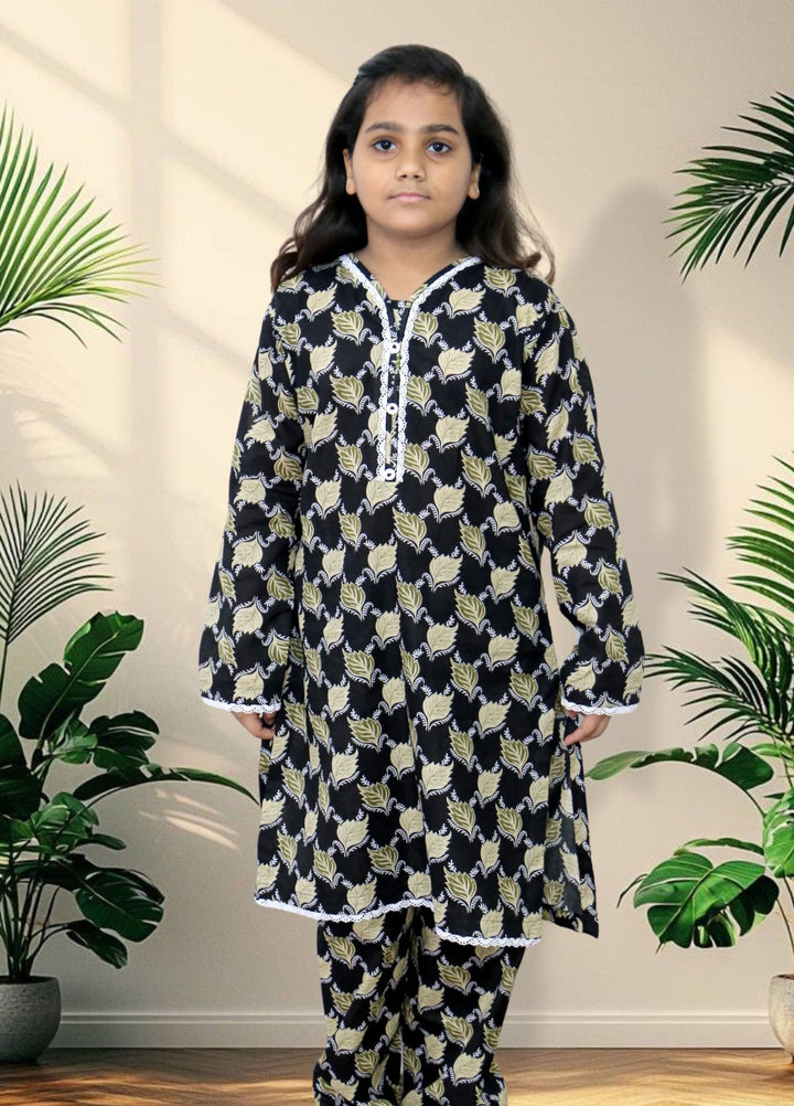 Stitching Cotton Girls Pret Printed 2 Piece Cambric Suit SC25SP-D-08 - Summer Collection