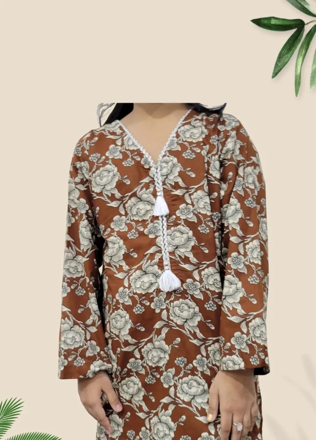 Stitching Cotton Girls Pret Printed 2 Piece Cambric Suit SC25SP-D-41 - Summer Collection