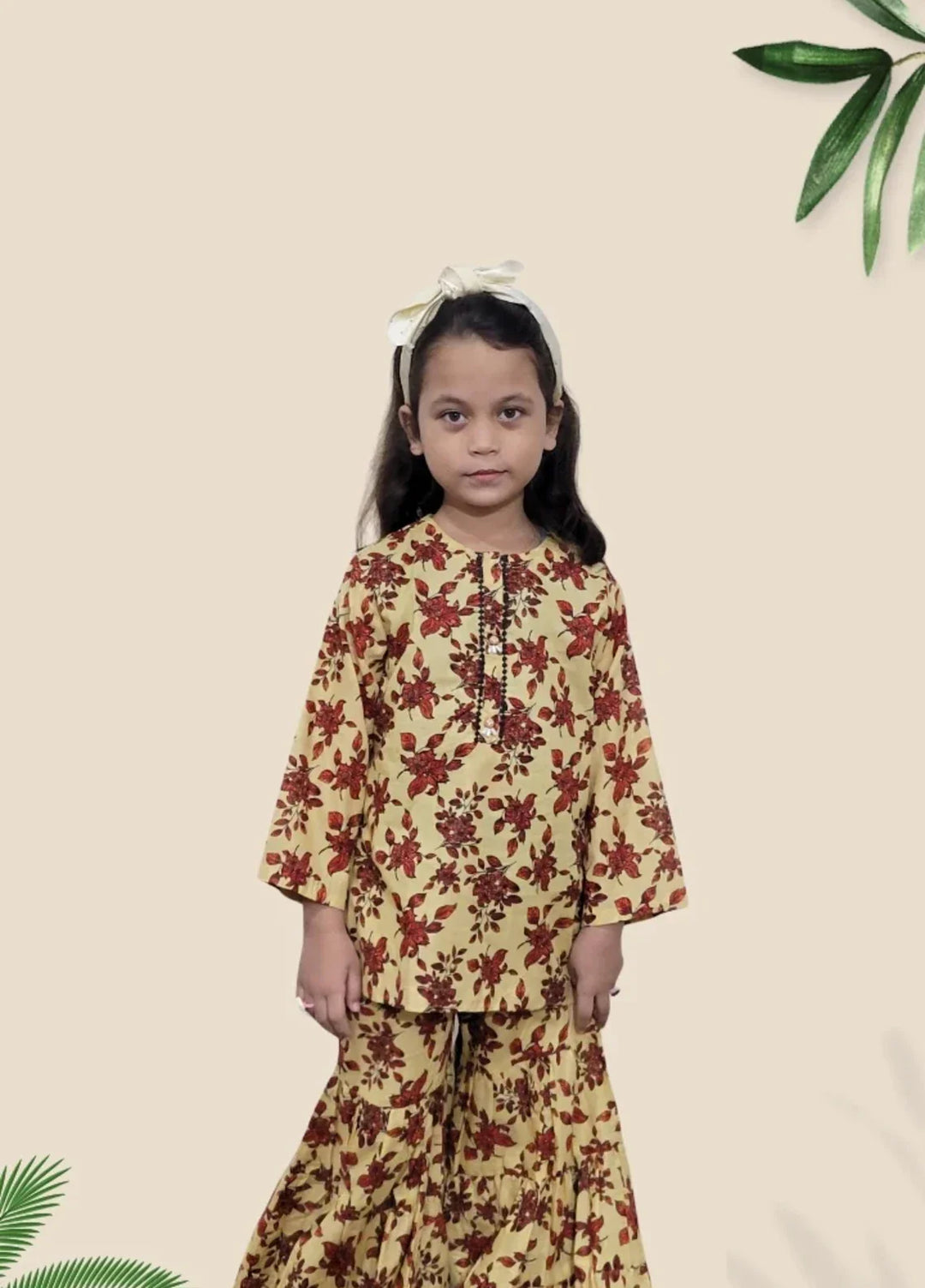 Stitching Cotton Girls Pret Printed 2 Piece Cambric Suit SC25SP-D-01 - Summer Collection