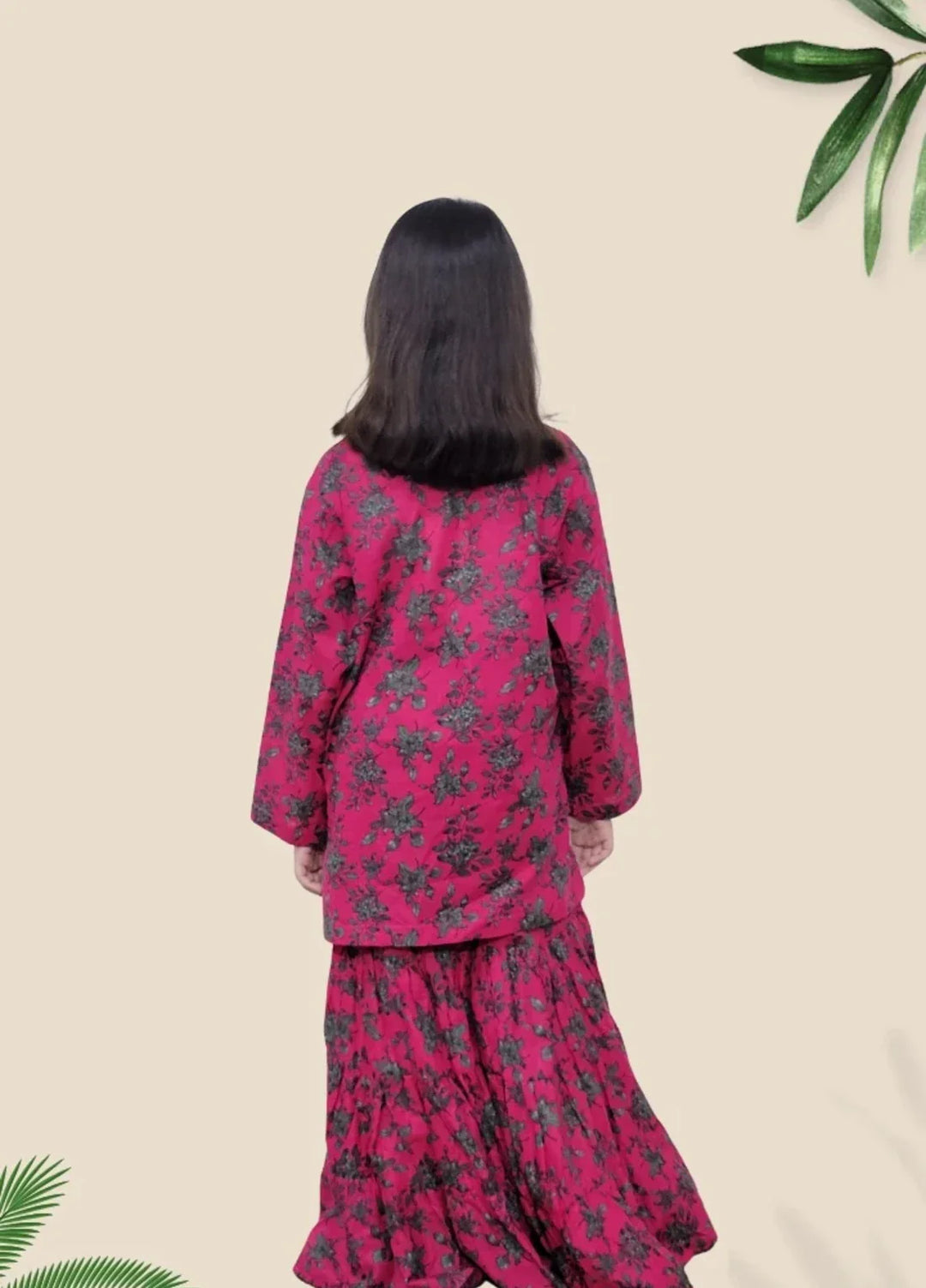 Stitching Cotton Girls Pret Printed 2 Piece Cambric Suit SC25SP-D-56 - Summer Collection