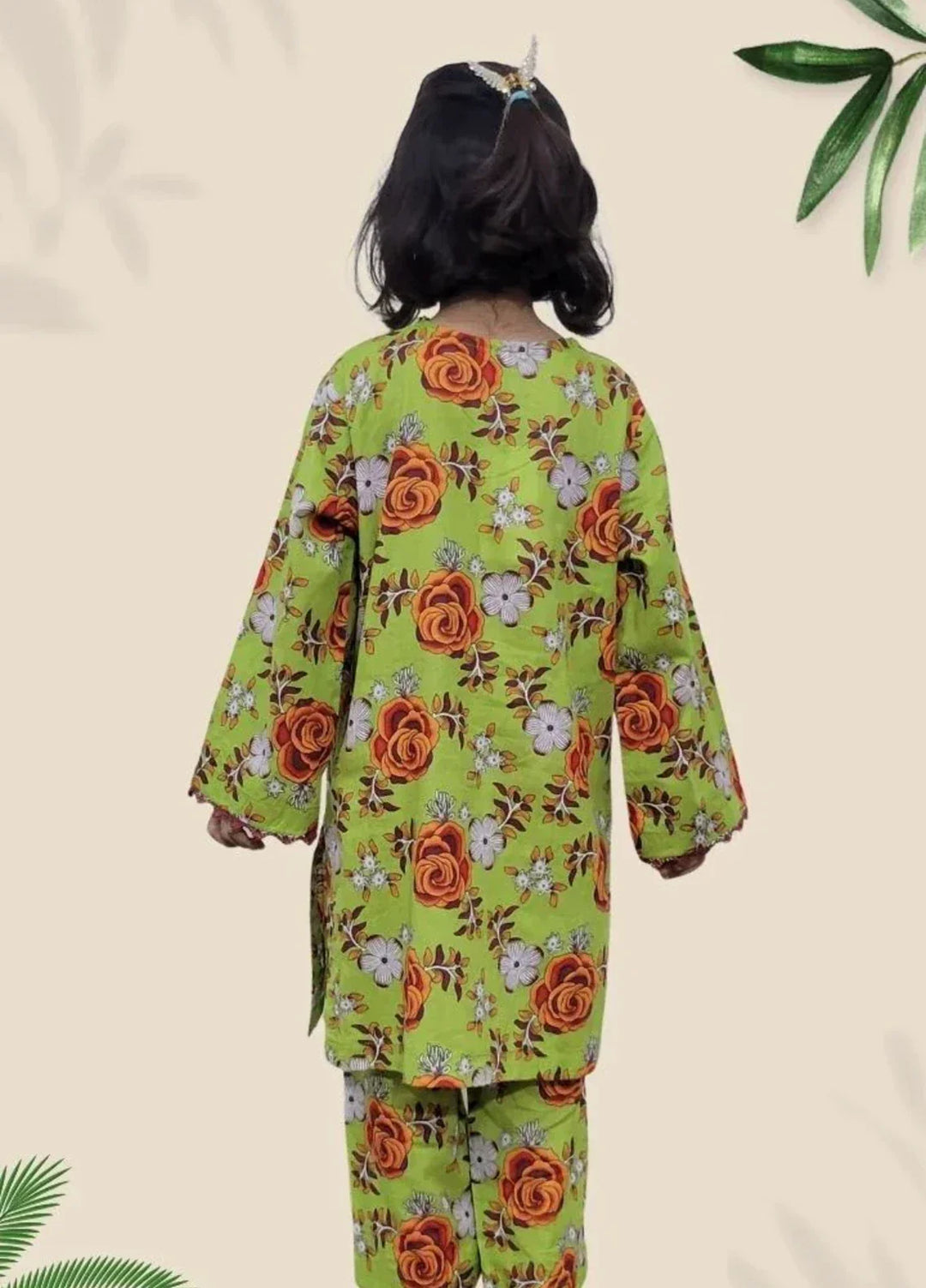 Stitching Cotton Girls Pret Printed 2 Piece Cambric Suit SC25SP-D-64 - Summer Collection