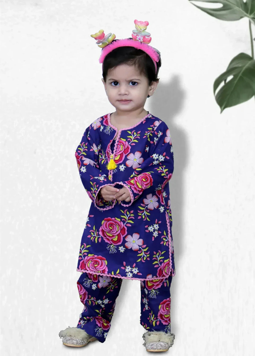 Stitching Cotton Girls Pret Printed 2 Piece Cambric Suit SC25SP-D-34 - Summer Collection