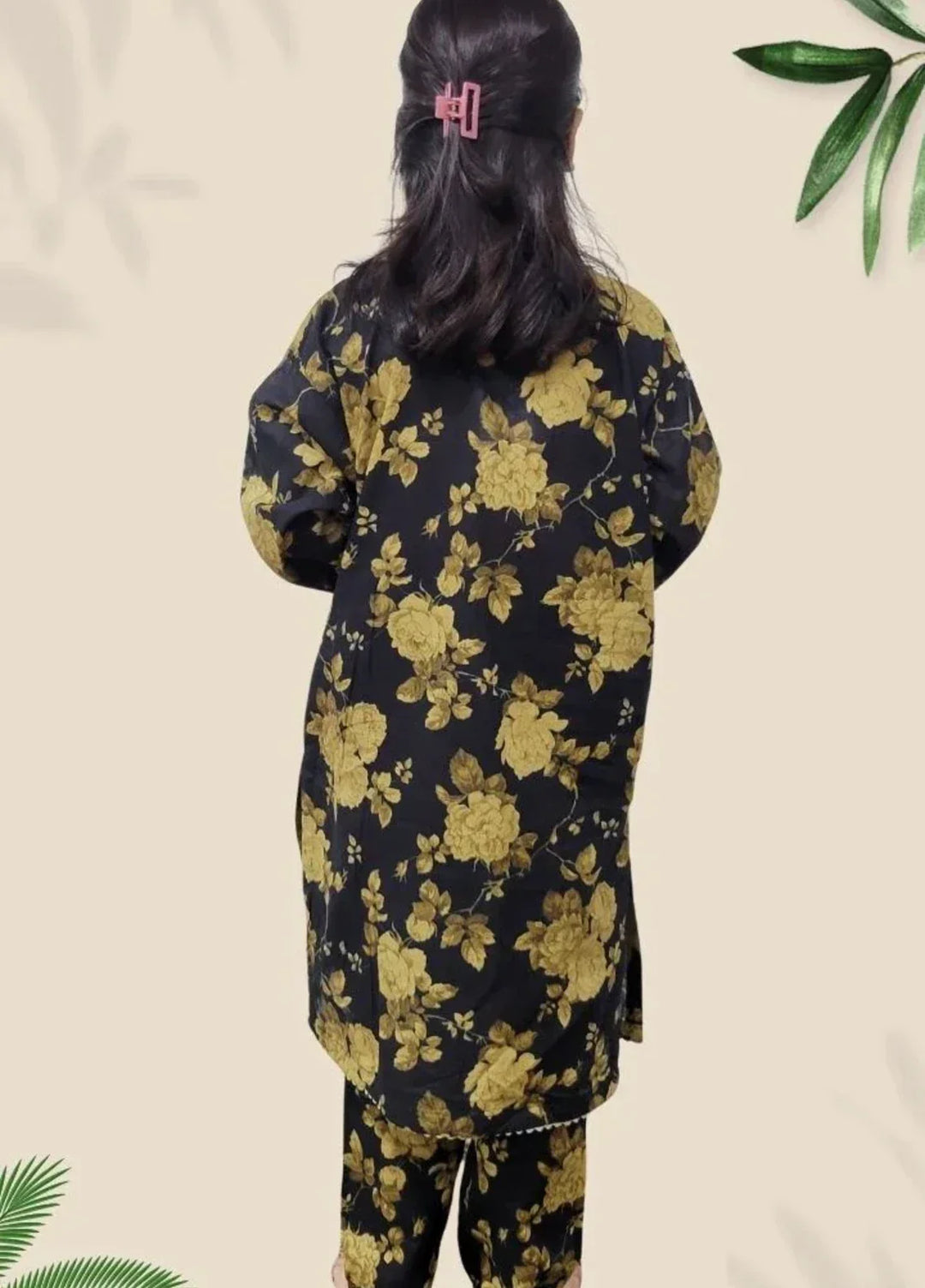 Stitching Cotton Girls Pret Printed 2 Piece Cambric Suit SC25SP-D-25 - Summer Collection