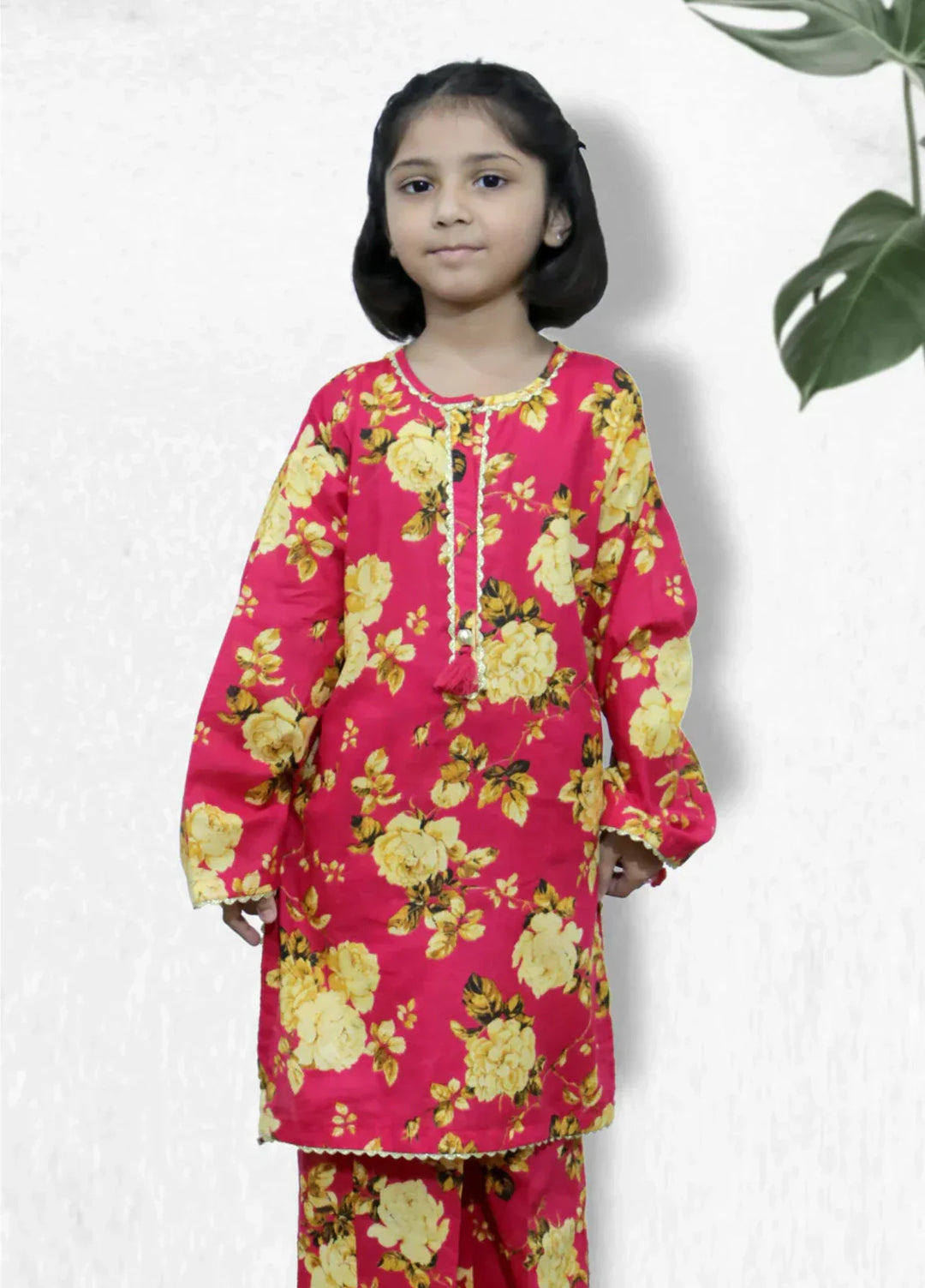 Stitching Cotton Girls Pret Printed 2 Piece Cambric Suit SC25SP-D-20 - Summer Collection