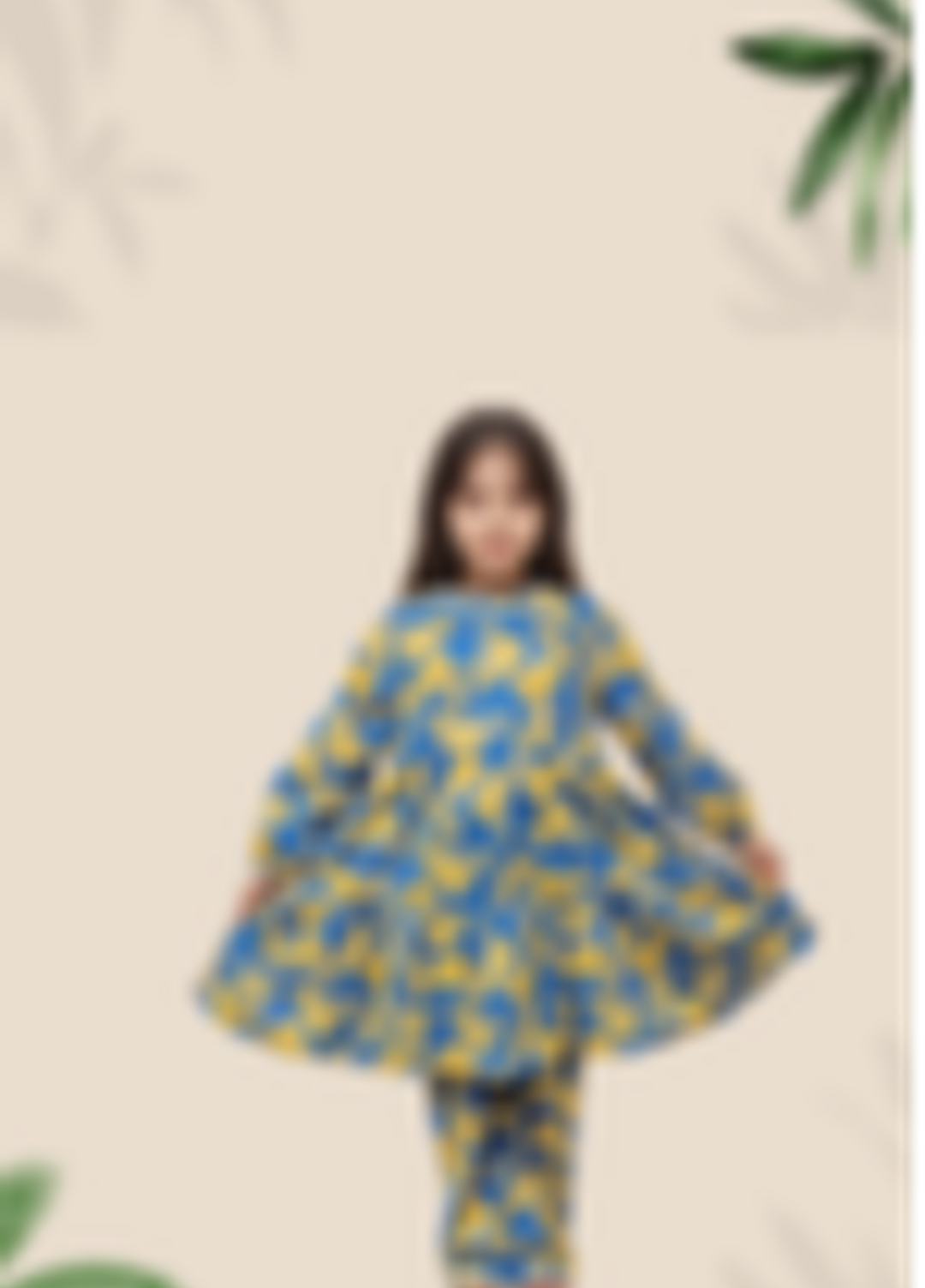 Stitching Cotton Girls Pret Printed 2 Piece Cambric Suit SC25SP-D-54 - Summer Collection