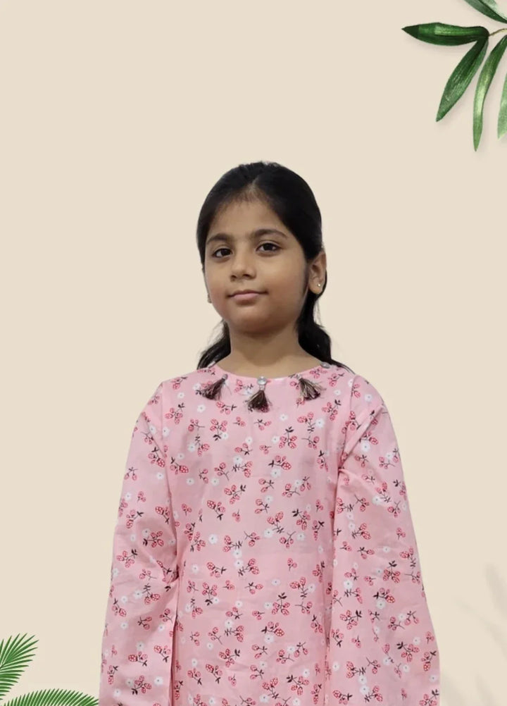 Stitching Cotton Girls Pret Printed 2 Piece Cambric Suit SC25SP-D-16 - Summer Collection