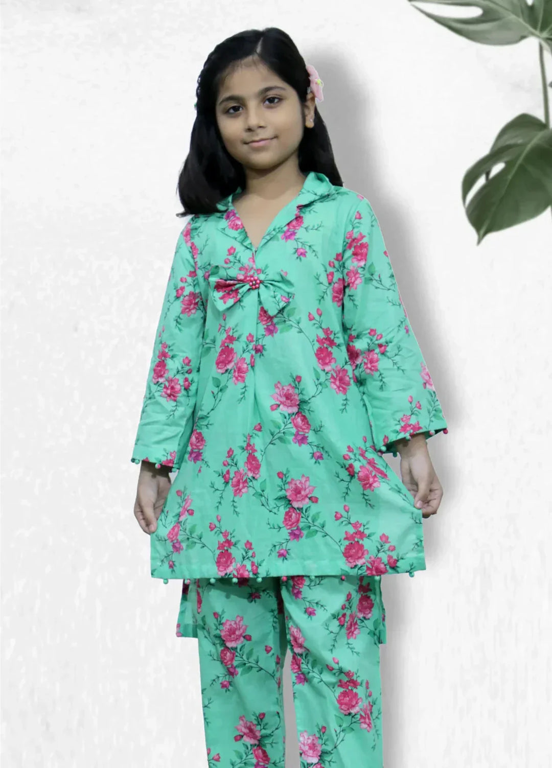Stitching Cotton Girls Pret Printed 3 Piece Khaddar Suit SC25SP-D-11 - Winter Collection