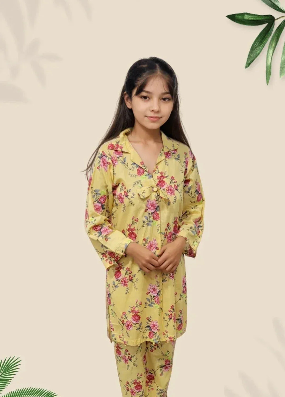 Stitching Cotton Girls Pret Printed 2 Piece Cambric Suit SC25SP-D-46 - Summer Collection