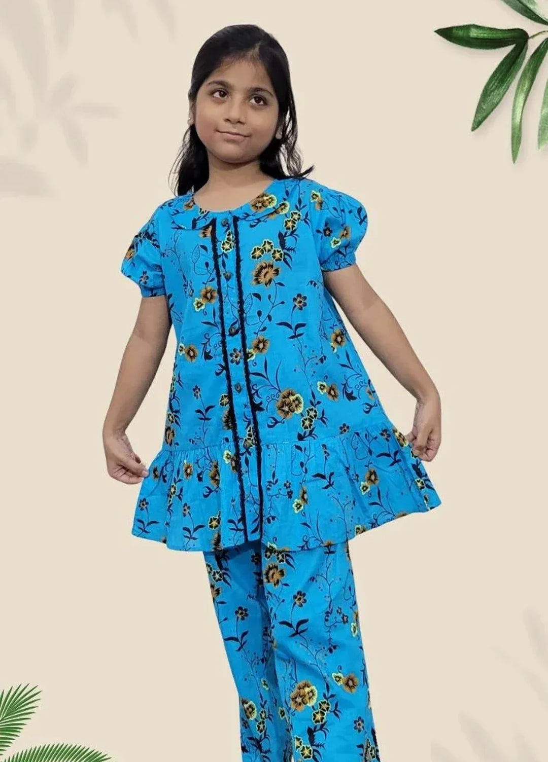 Stitching Cotton Girls Pret Printed 2 Piece Cambric Suit SC25SP-D-36 - Summer Collection