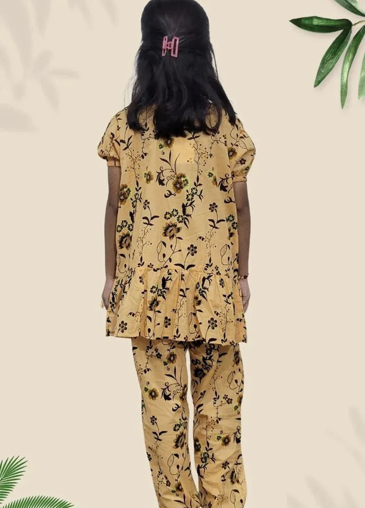 Stitching Cotton Girls Pret Printed 2 Piece Cambric Suit SC25SP-D-12 - Summer Collection