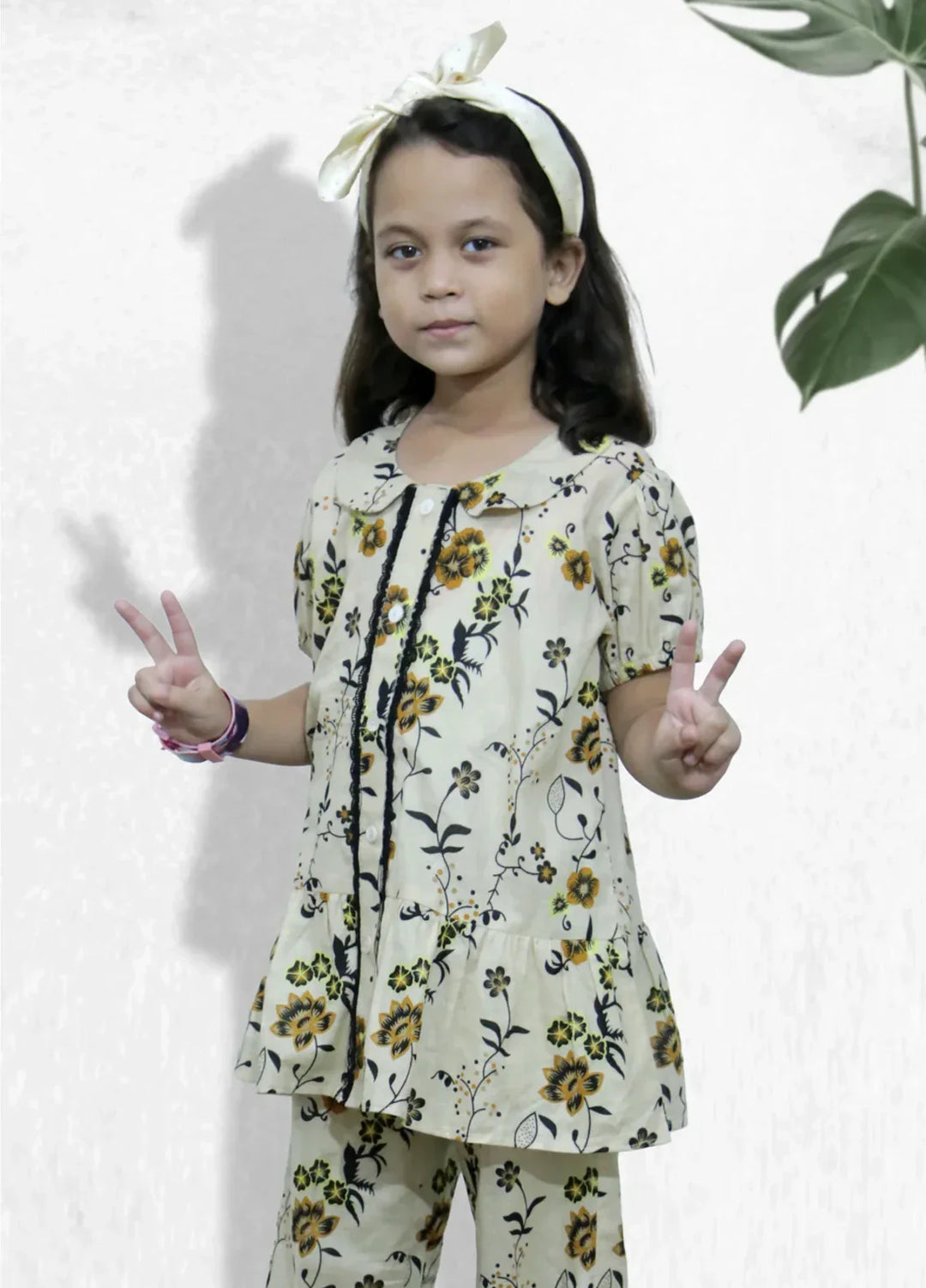 Stitching Cotton Girls Pret Printed 2 Piece Cambric Suit SC25SP-D-35 - Summer Collection