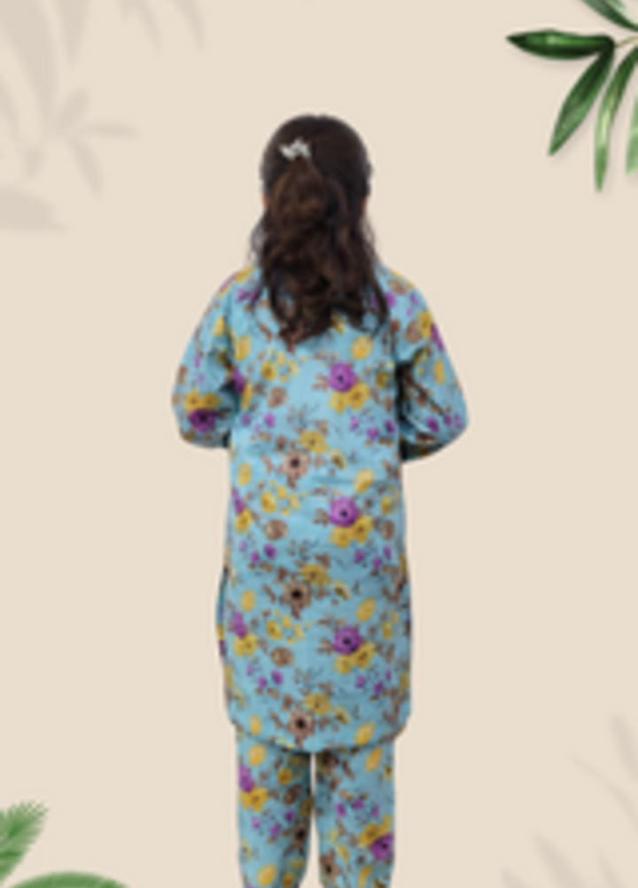 Stitching Cotton Girls Pret Printed 2 Piece Cambric Suit SC25SP-D-59 - Summer Collection