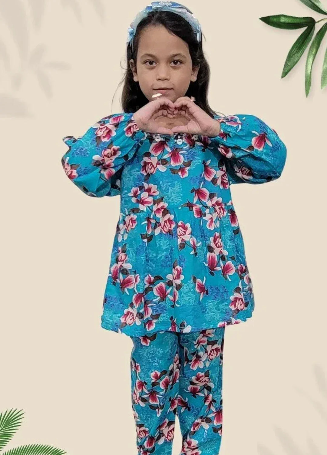 Stitching Cotton Girls Pret Printed 2 Piece Cambric Suit SC25SP-D-15 - Summer Collection