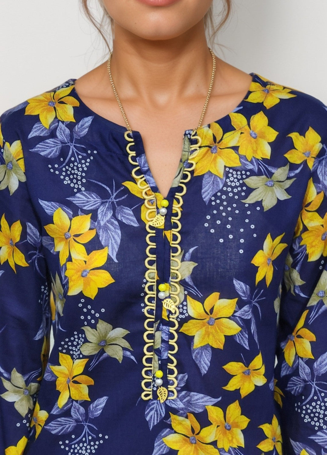 Stitching Cotton Women Pret Printed Cambric 2 Piece Suit SC25WP-D-02 - Winter Collection