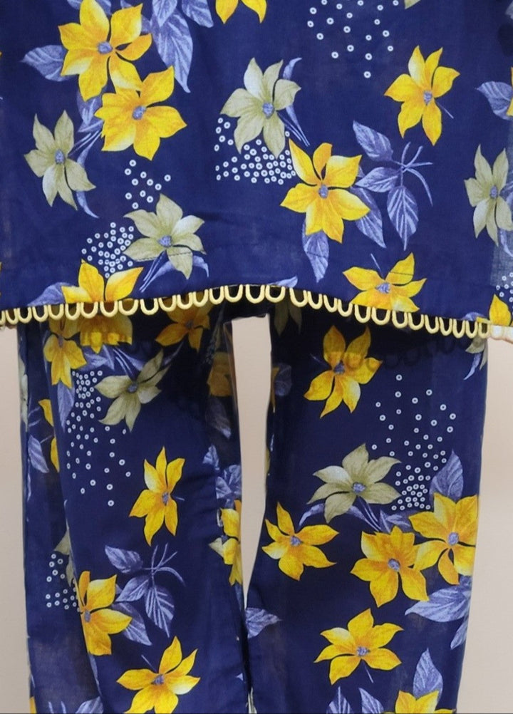 Stitching Cotton Women Pret Printed Cambric 2 Piece Suit SC25WP-D-02 - Winter Collection