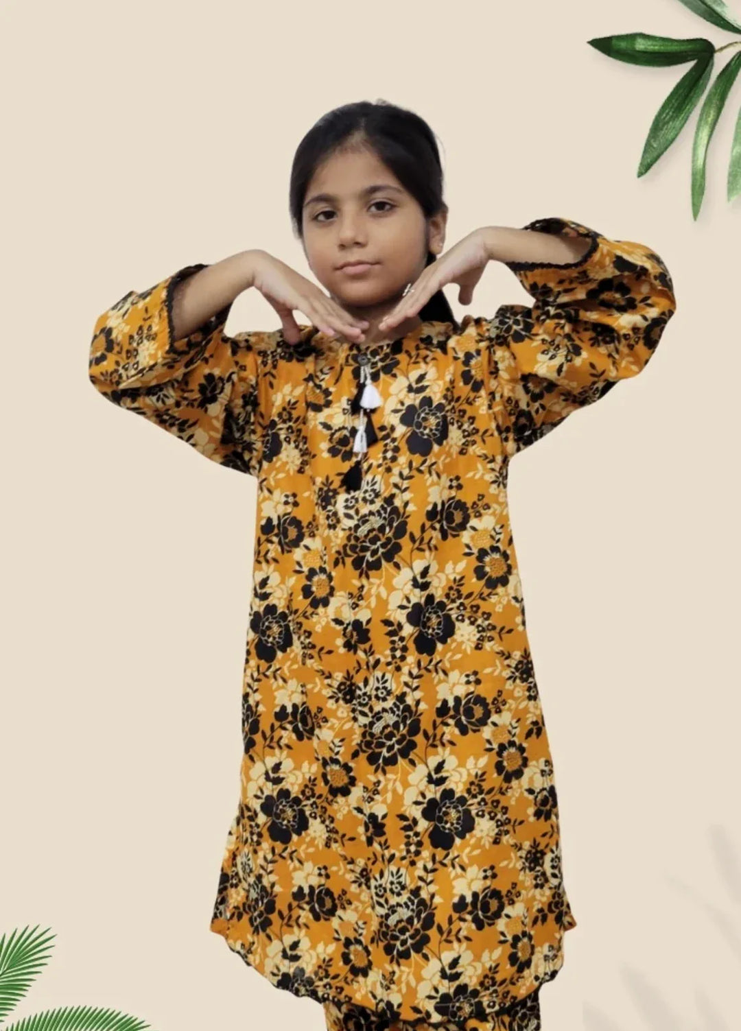 Stitching Cotton Girls Pret Printed 2 Piece Cambric Suit SC25SP-D-62 - Summer Collection