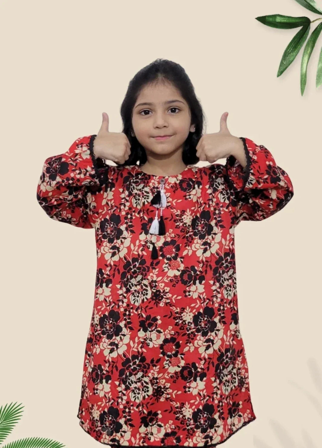 Stitching Cotton Girls Pret Printed 2 Piece Cambric Suit SC25SP-D-48 - Summer Collection