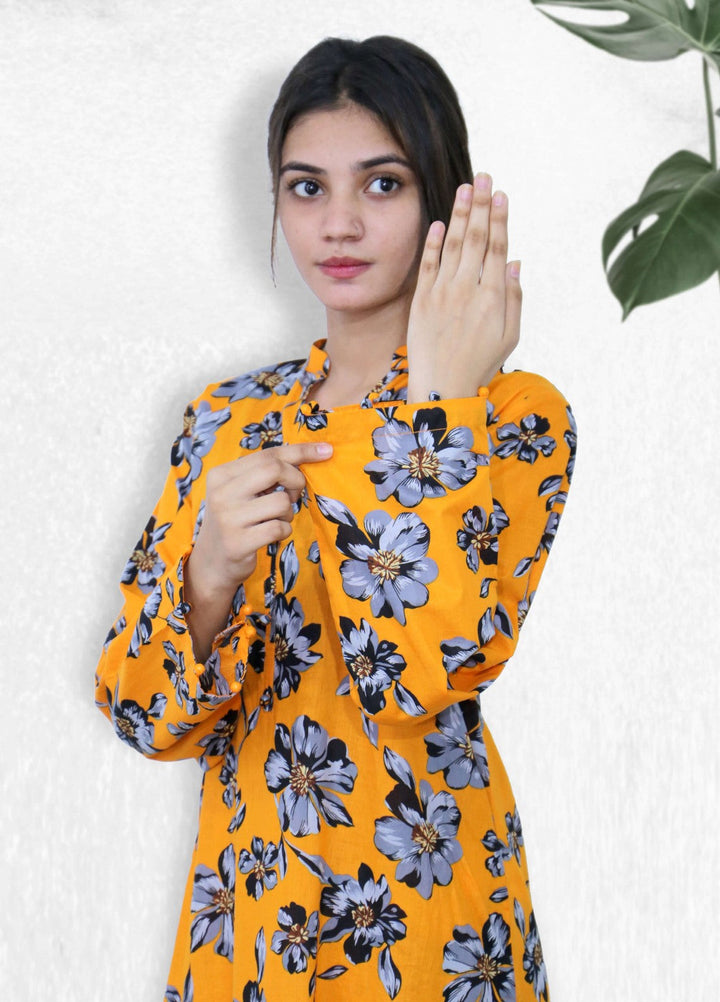 Stitching Cotton Women Pret Printed Cambric 2 Piece Suit SC25WP-D-03 - Summer Collection