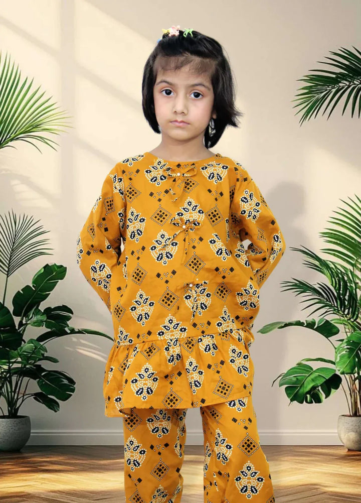 Stitching Cotton Girls Pret Printed 2 Piece Cambric Suit SC25SP-D-61 - Summer Collection