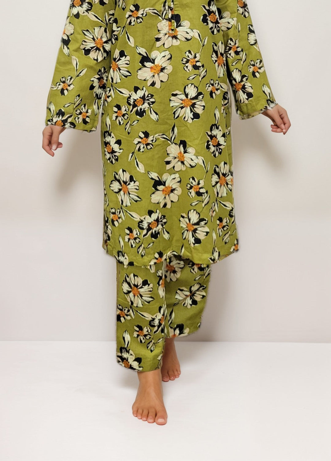 Stitching Cotton Women Pret Printed Cambric 2 Piece Suit SC25WP-D-01 - Winter Collection