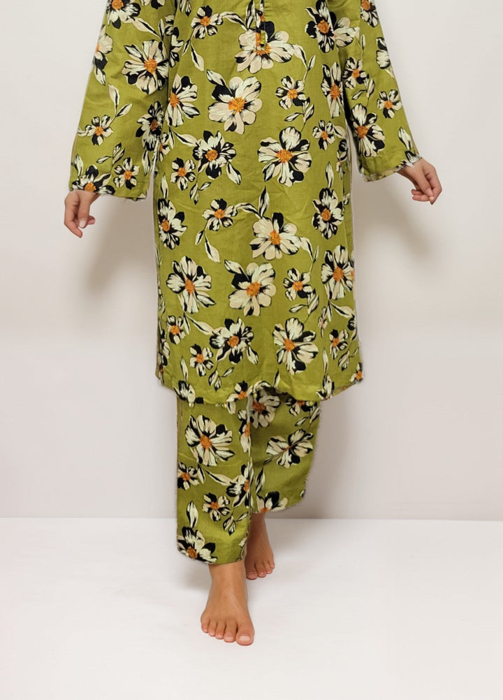 Stitching Cotton Women Pret Printed Cambric 2 Piece Suit SC25WP-D-01 - Winter Collection