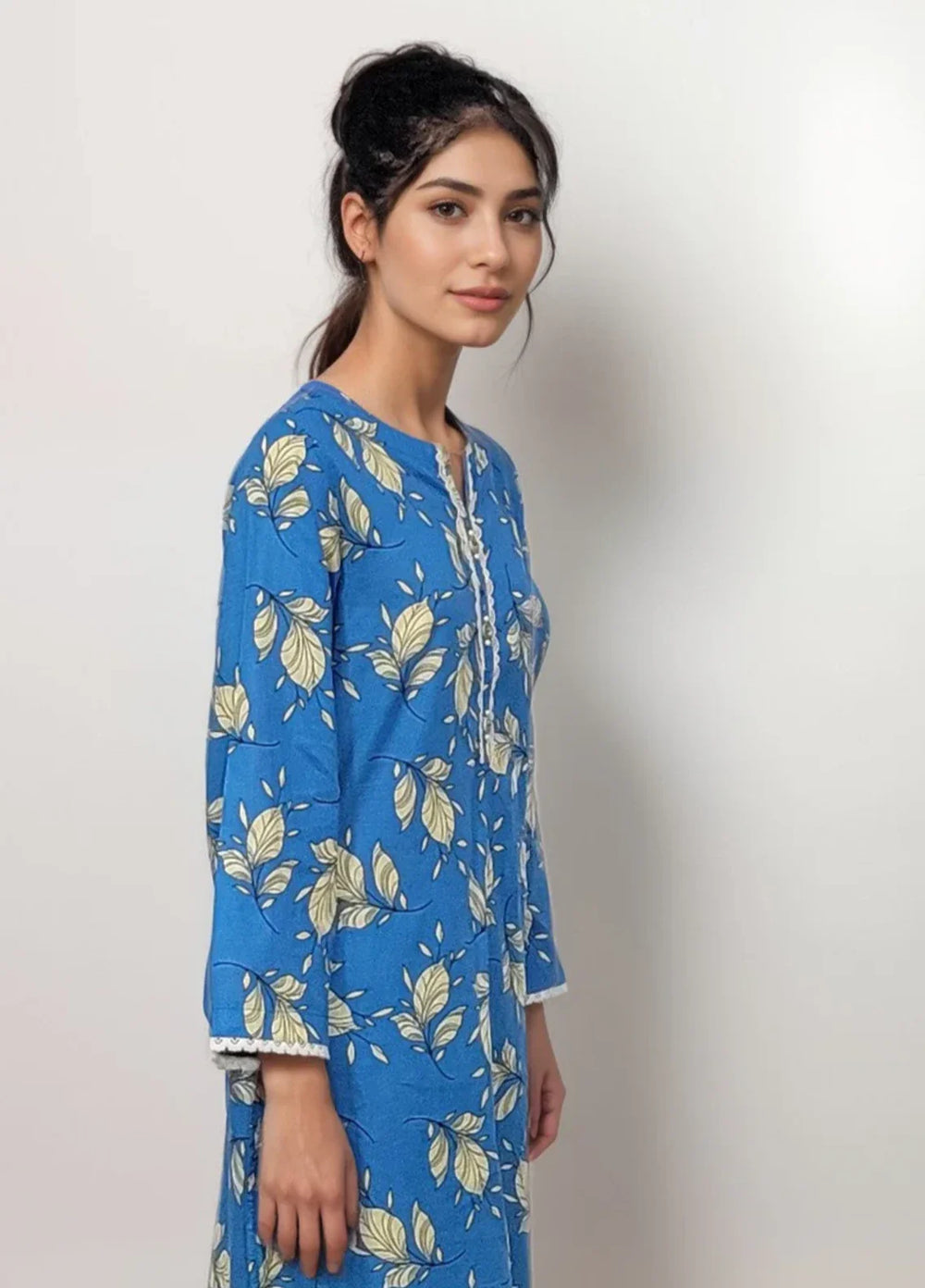 Stitching Cotton Women Pret Pure Cambric 2 Piece Printed Suit D-38 - SummerCollection