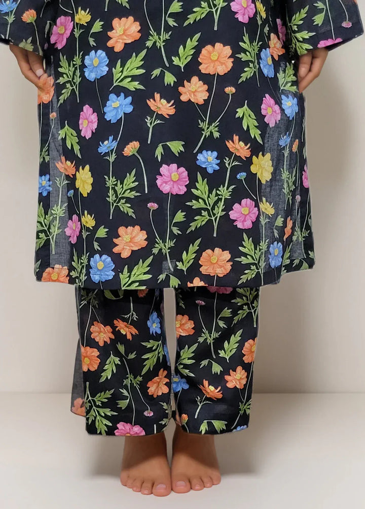 Stitching Cotton Women Pret Pure Cambric 2 Piece Printed Suit D-26 - SummerCollection