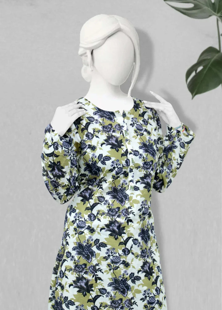 Stitching Cotton Women Pret Pure Cambric 2 Piece Printed Suit D-15 - SummerCollection