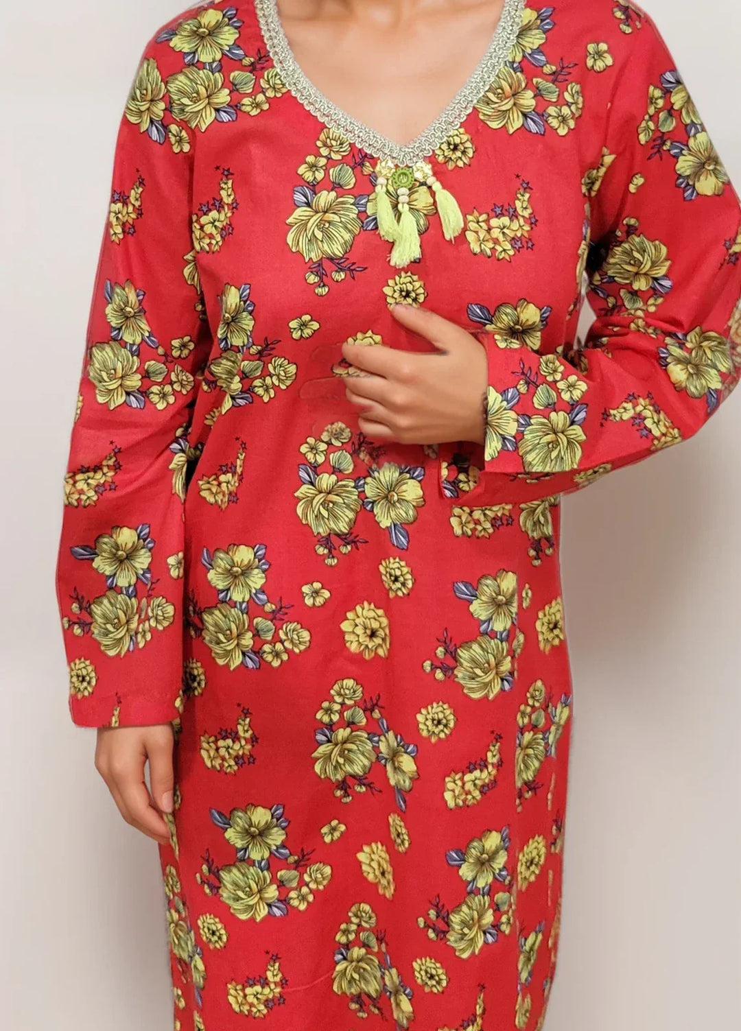 Stitching Cotton Women Pret 2 Piece Printed Suit D-07 - Summer Collection