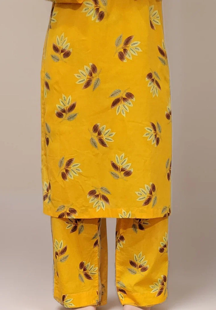 Stitching Cotton Women Pret Pure Cambric 2 Piece Printed Suit D-21 - SummerCollection