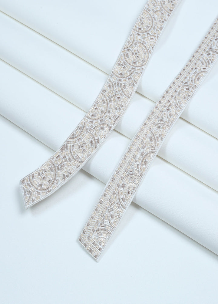 Monochrome by Fabrich Mens Unstitched Embroidered Cotton Kameez Shalwar GTS-FE-030 - Festive Collection