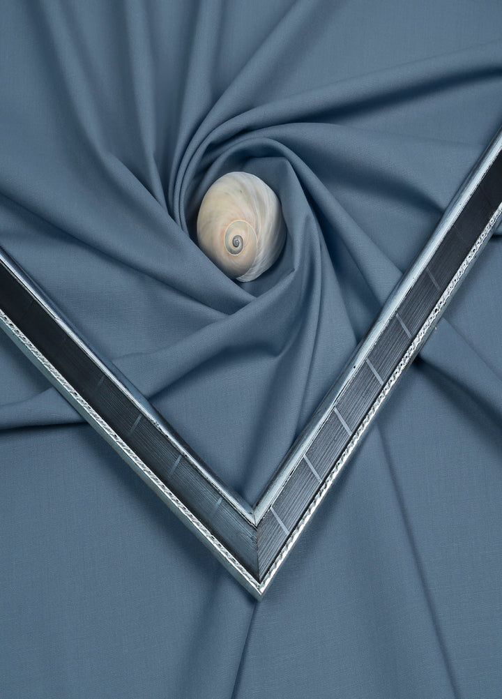 Atlantis by Fabrich Mens Unstitched Kurta Shalwar Wash N Wear Cadet-Grey - Summer Collection