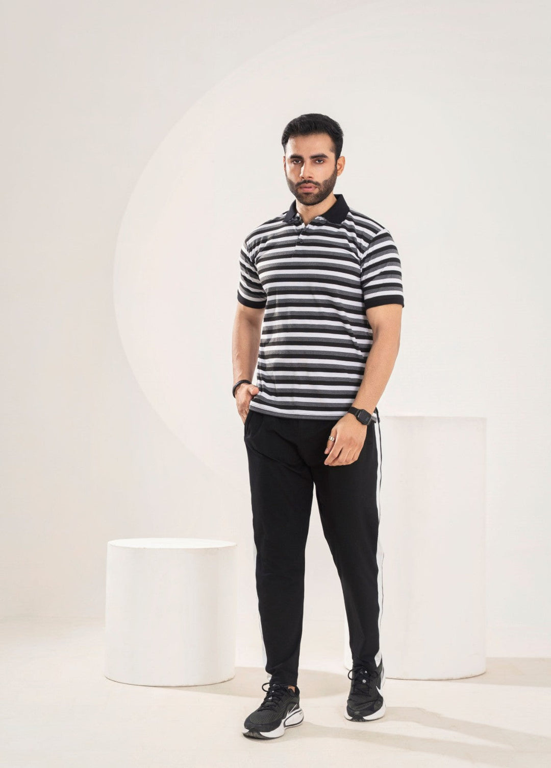 Buraq Online Mens Western Polo Cotton T-Shirt BRQ 167 - Summer Collection