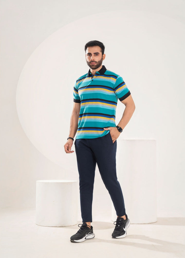 Buraq Online Mens Western Polo Cotton T-Shirt BRQ 169 - Summer Collection