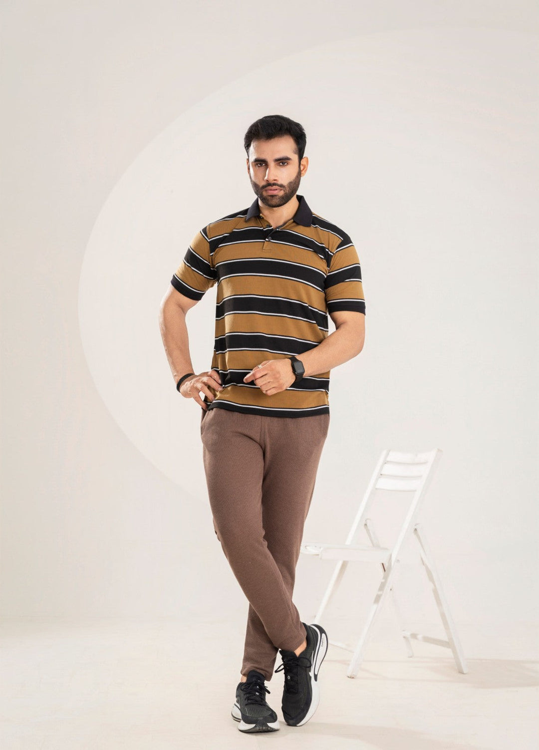 Buraq Online Mens Western Polo Cotton T-Shirt BRQ 170 - Summer Collection