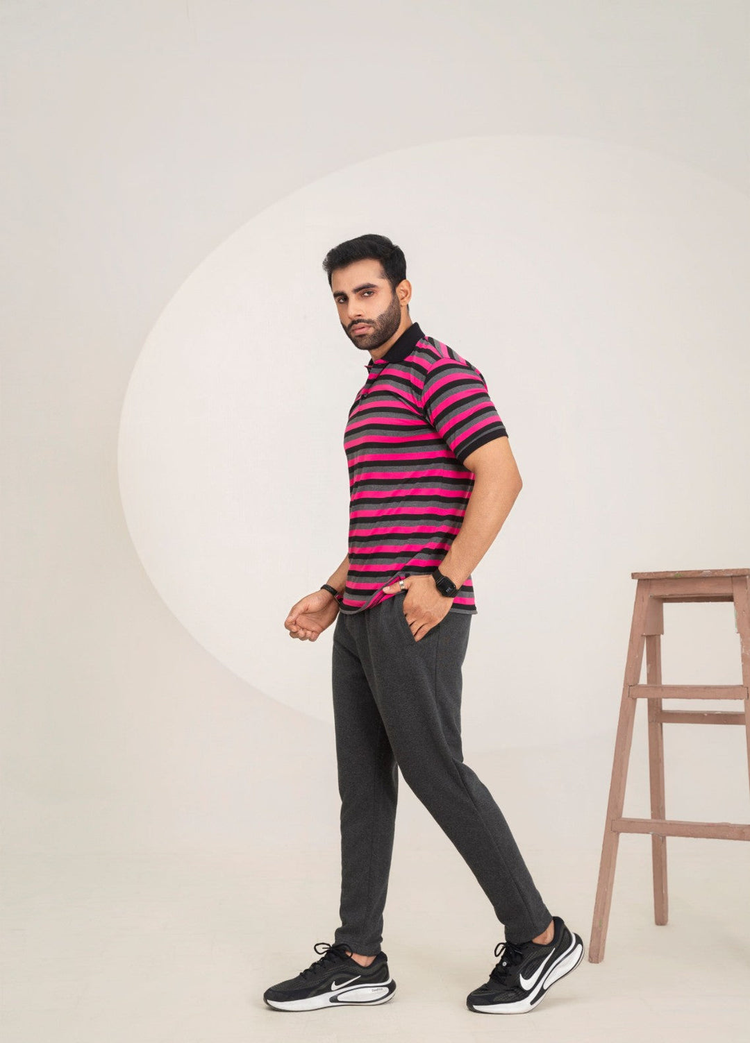 Buraq Online Mens Western Polo Cotton T-Shirt BRQ 171 - Summer Collection
